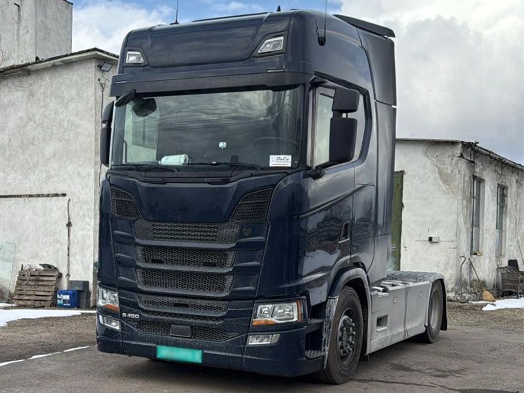 camion Scania din flota firmei Soldavid Speed